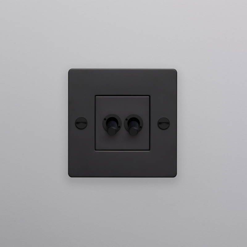 Buster and Punch - 1G double toggle cross Schakelaar