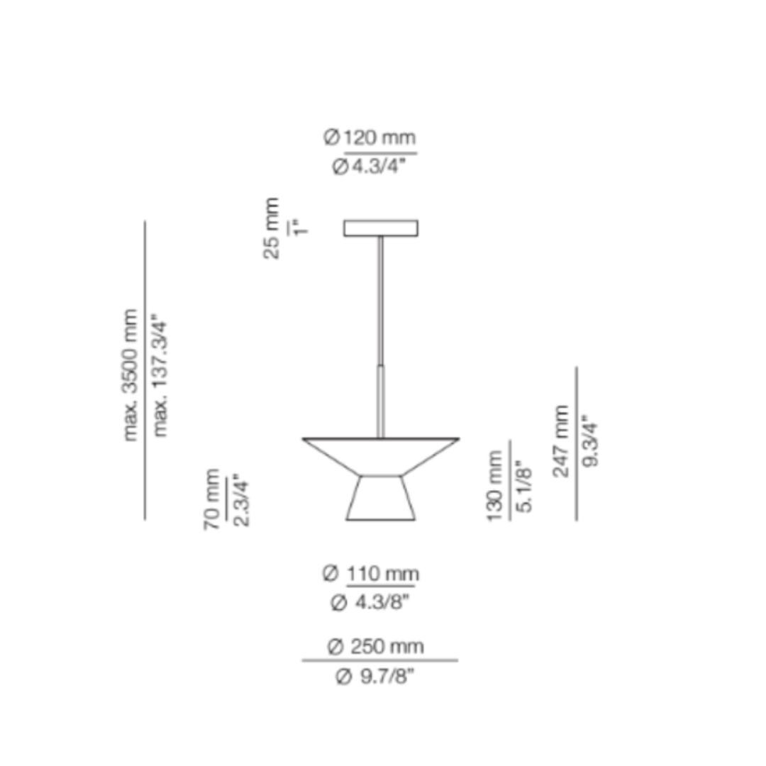 Estiluz - Belt 4145SG Hanglamp 2700k