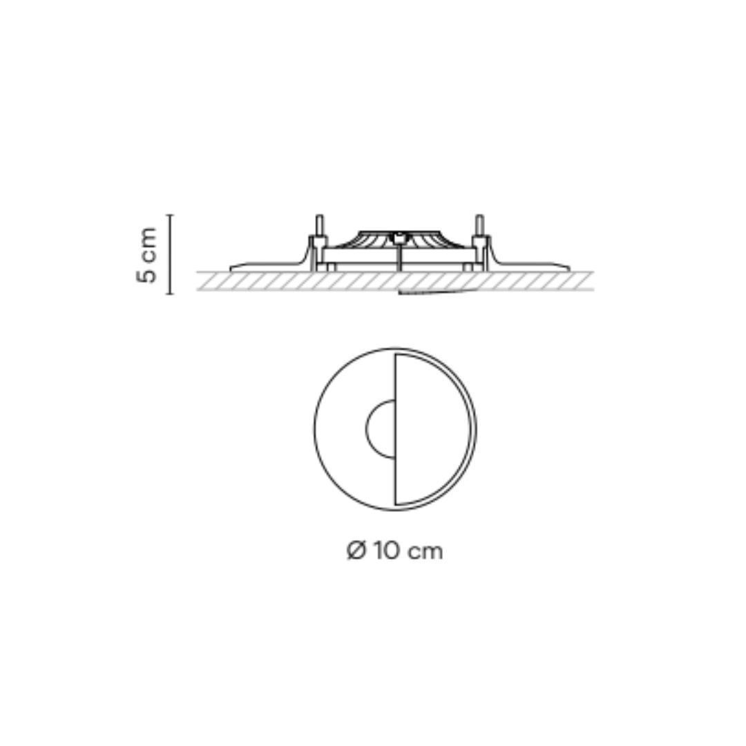 Vibia - Circle 3353 Trimless Spot