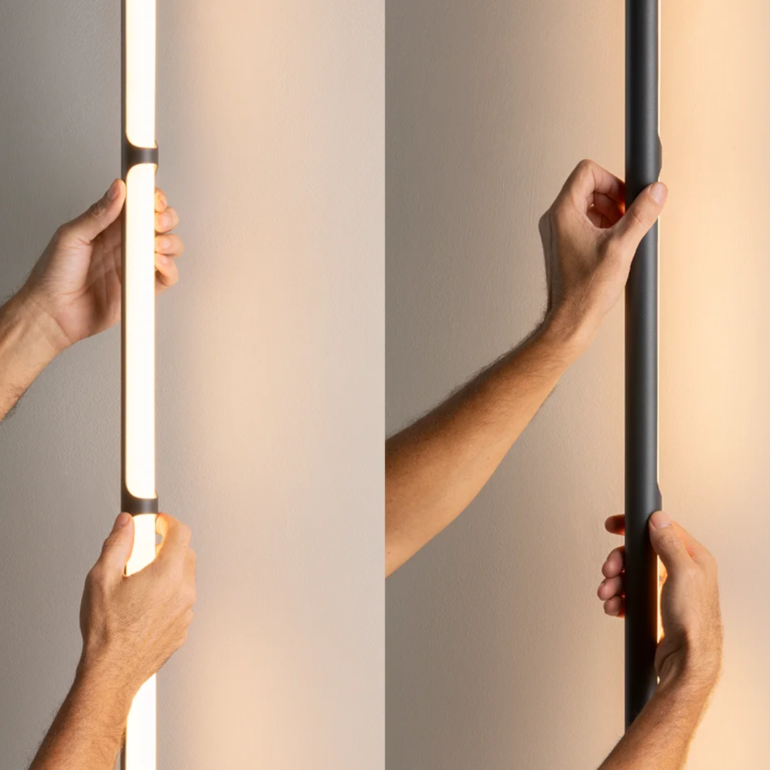 Estiluz - Arco 4000X2 Wandlamp Antraciet