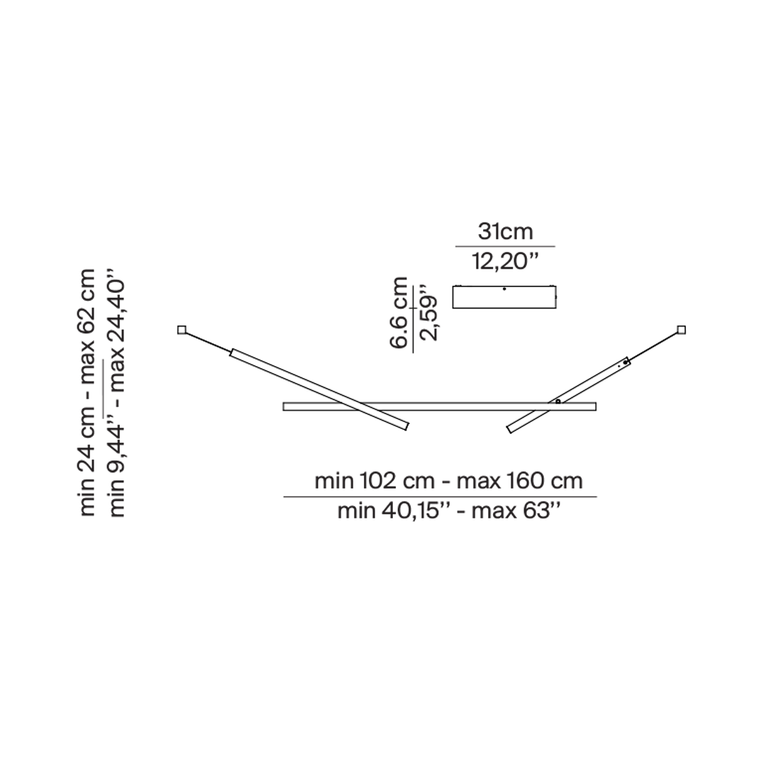 Luceplan - Across l 102 Hanglamp