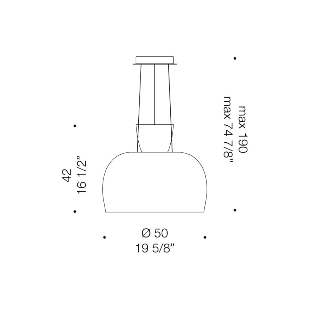 De Majo - Akemi Hanglamp