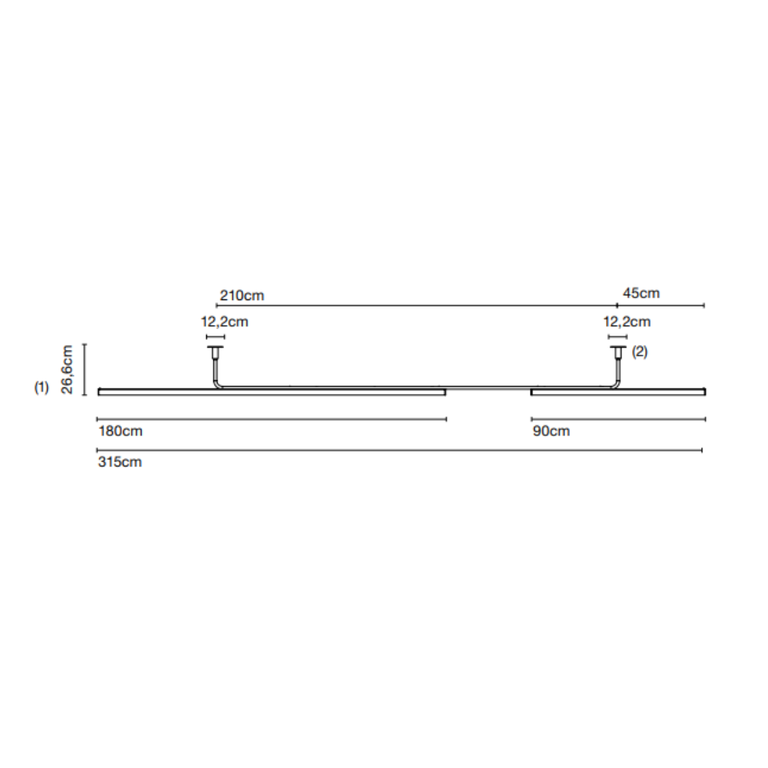 Marset - Ambrosia 315 LED hanglamp