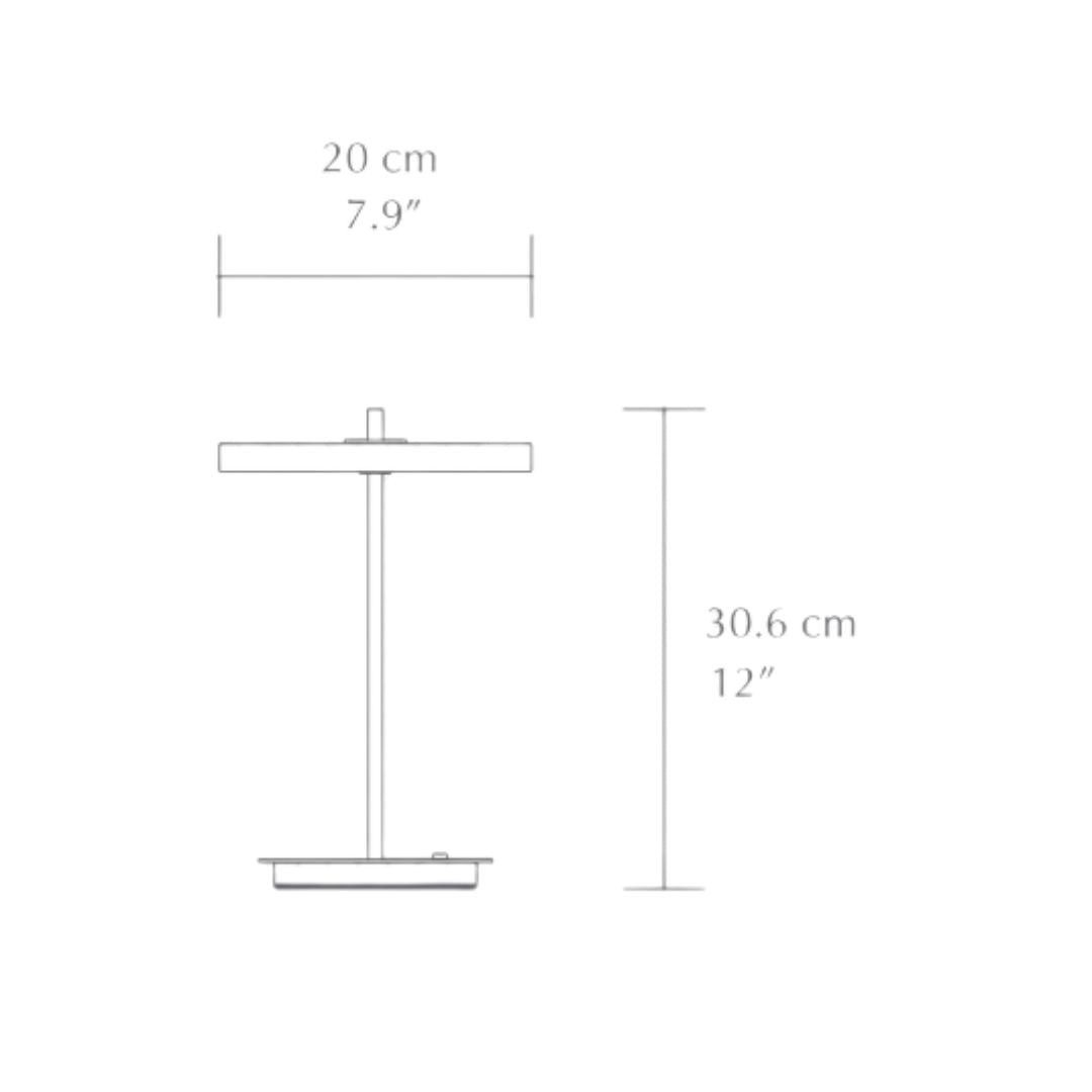 Umage - Asteria Move Monochrome Tafellamp