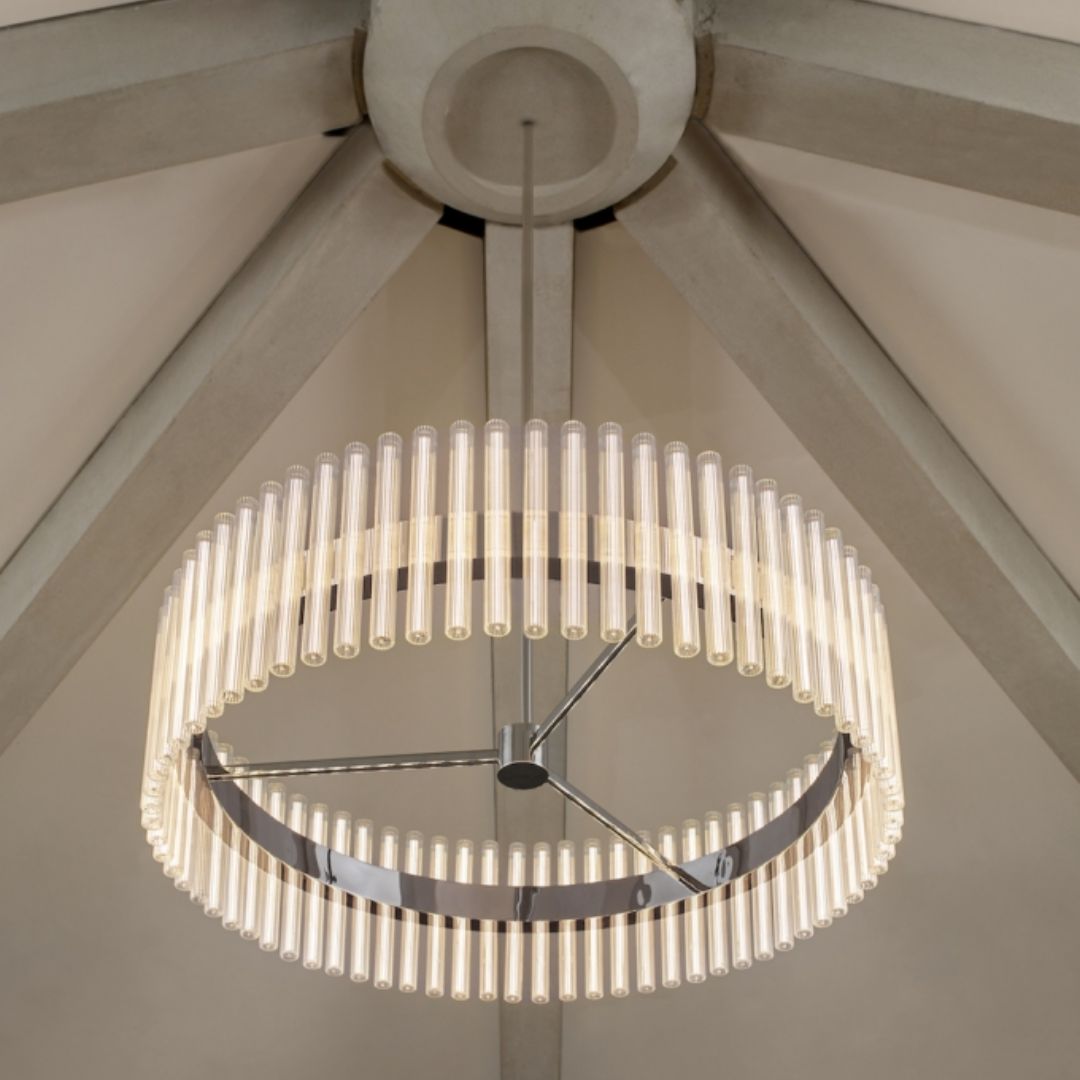 Lee Broom - Aurora Ring 32 Chroom Hanglamp