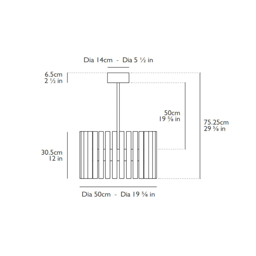 Lee Broom - Aurora Ring 32 Chroom Hanglamp