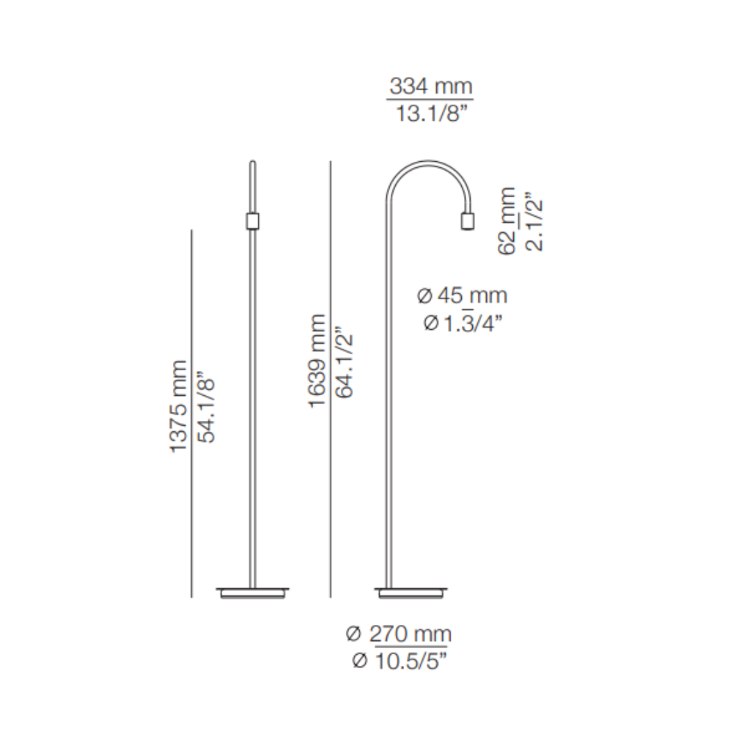 Estiluz - Belt 4148 Vloerlamp 2700k