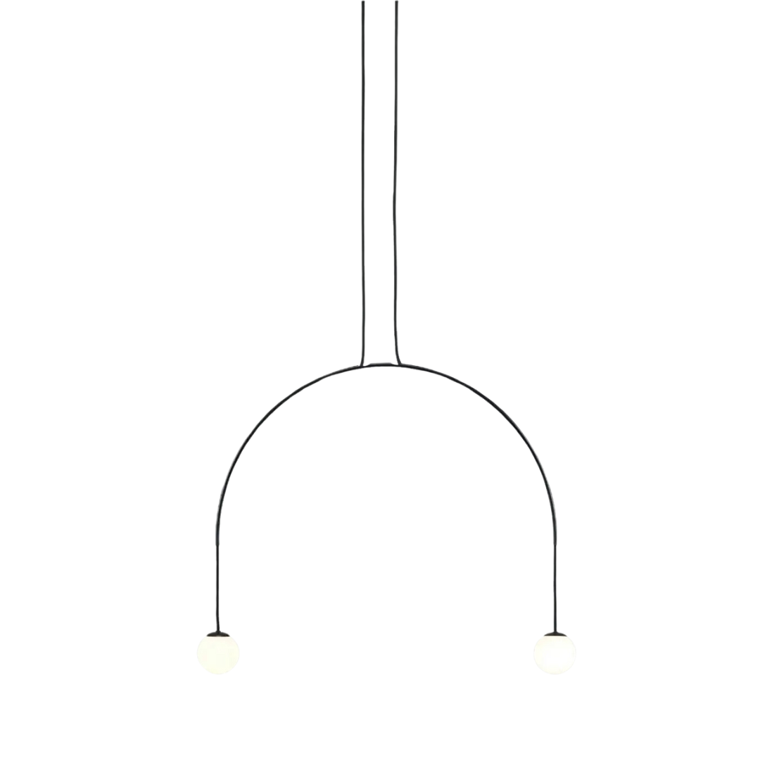 TossB - Bow SPH I M Hanglamp Zwart