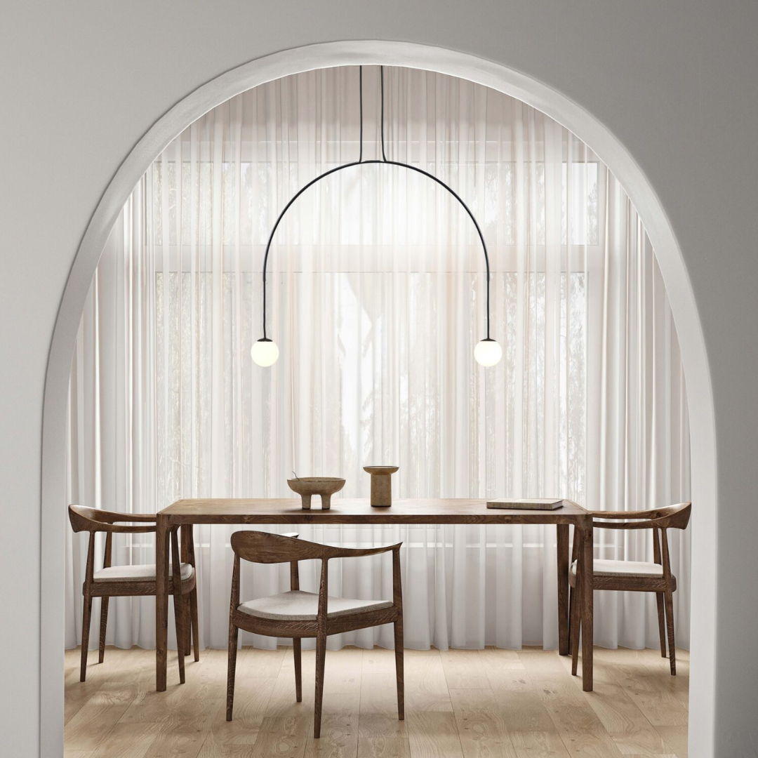 TossB - Bow SPH I M Hanglamp Zwart