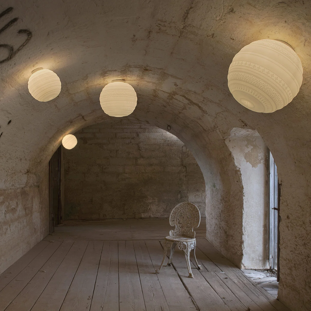 Karman - Braille ø40 Plafondlamp/Wandlamp