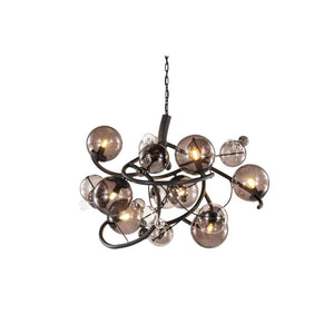 Brand von egmond - Bubbles Twilight ø80 Kroonluchter Rond Hanglamp