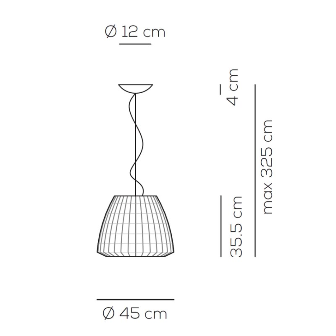 Axo - Bell 45 hanglamp