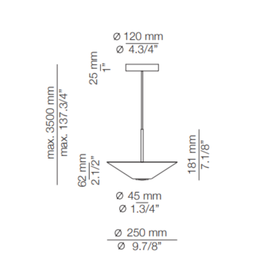Estiluz - Belt 4145S Hanglamp 2700k