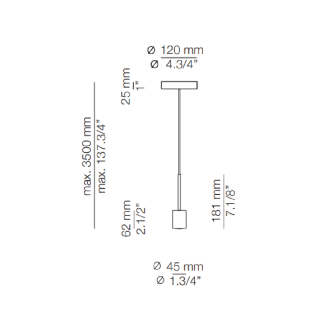 Estiluz - Belt 4144S Hanglamp 2700k
