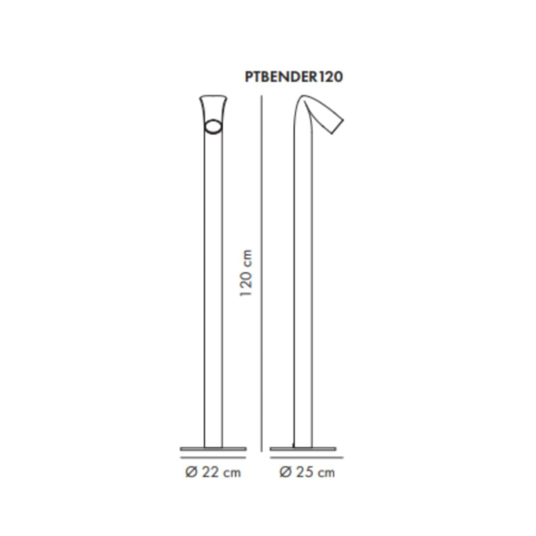 Axo - Bender 120 Vloerlamp