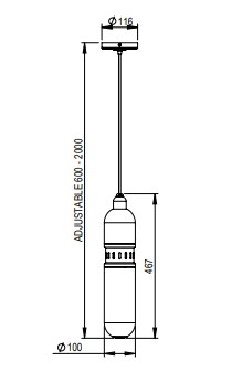 Bert Frank - Occulo Hanglamp - KOOT