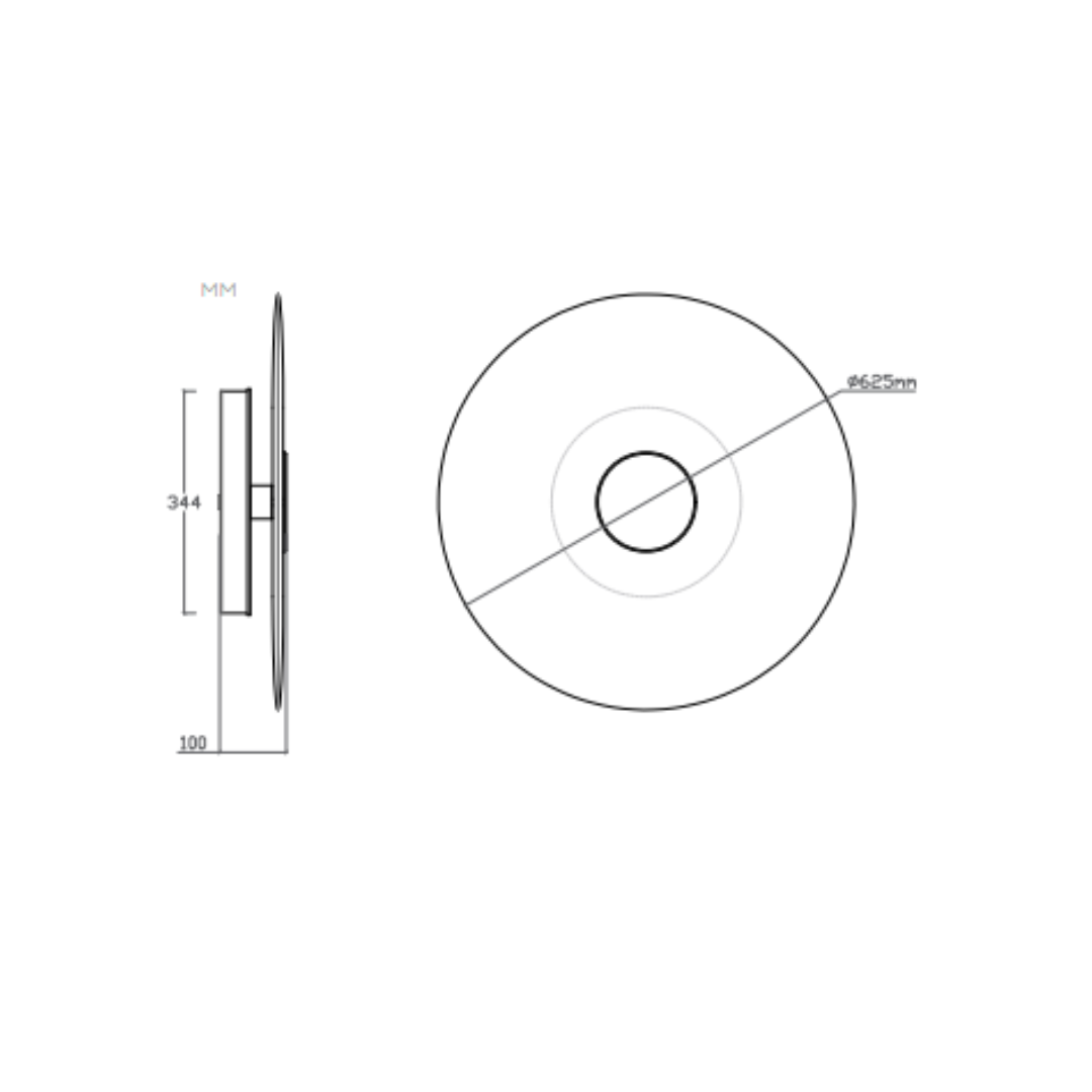 Bert Frank - Bide 625 Wandlamp