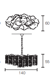 Brand van Egmond - Arthur Ovaal Hanglamp - KOOT