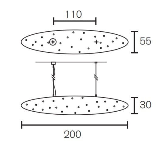 Brand van Egmond - Crystal Waters Cigar Hanglamp - KOOT