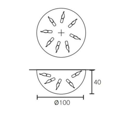 Brand van Egmond - Delphinium Plafondlamp - KOOT