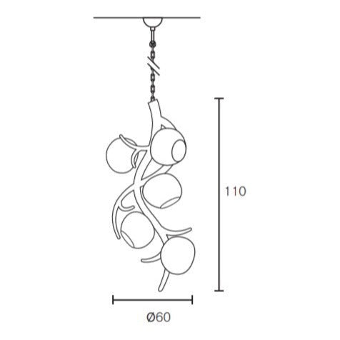 Brand van Egmond - Ersa Verticaal Hanglamp - KOOT