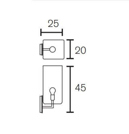 Brand van Egmond - Hollywood Wandlamp - KOOT