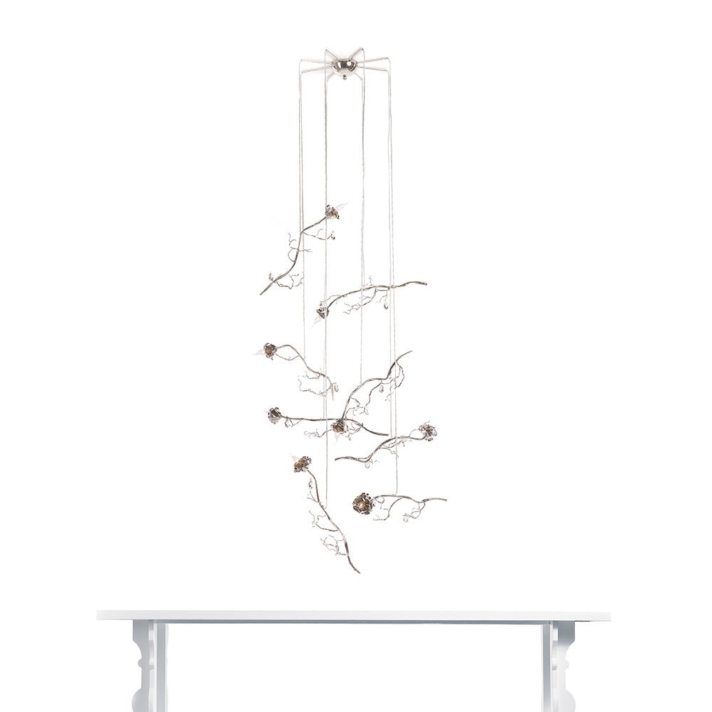 Brand van Egmond - La Vie En Rose Enkele Lichte Roos Hanglamp - KOOT