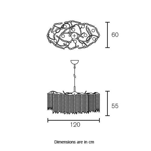 Brand van Egmond - Victoria Ovaal Hanglamp - KOOT