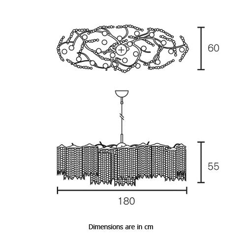 Brand van Egmond - Victoria Ovaal Hanglamp - KOOT