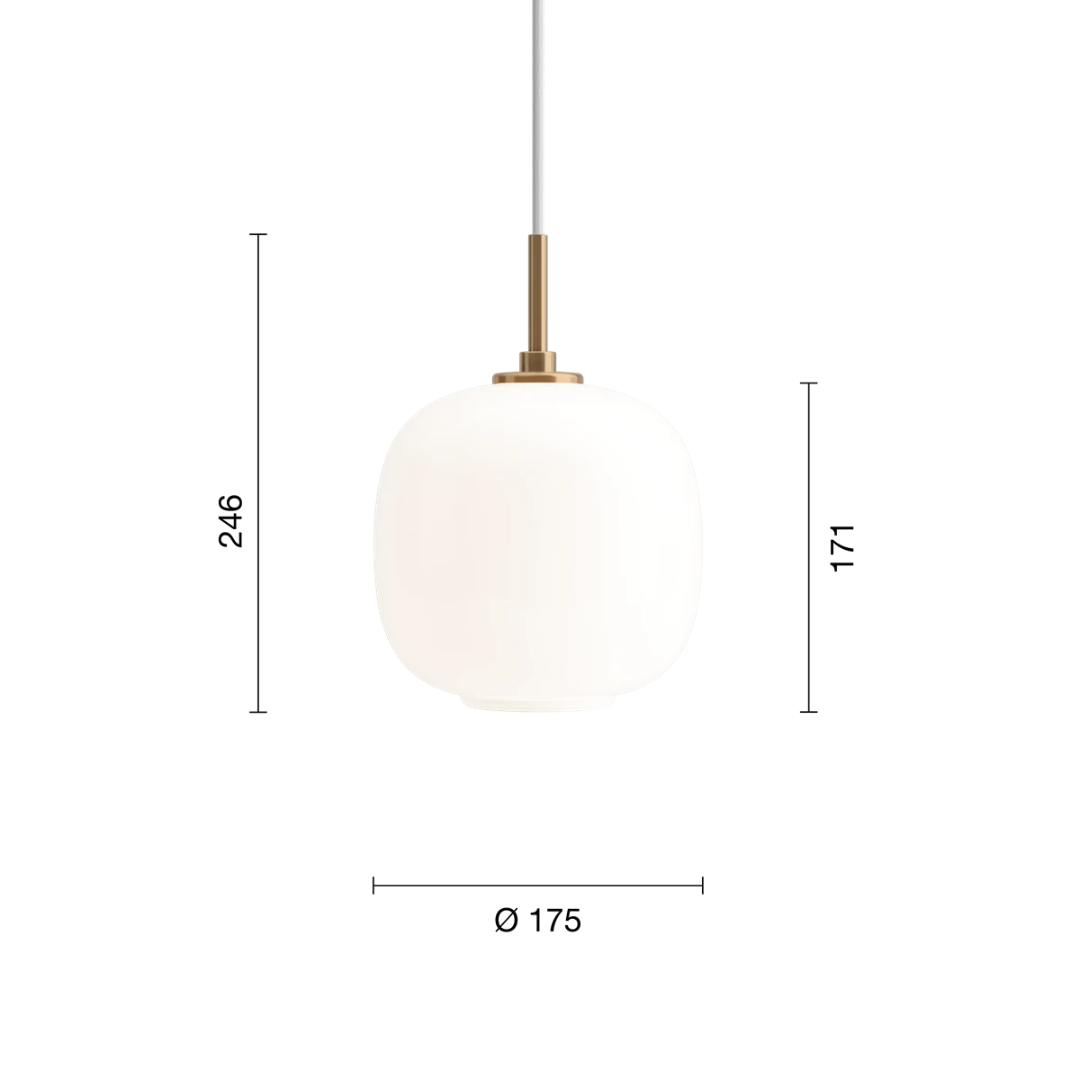 Louis Poulsen - VL 45 Ø 175 Radiohus Hanglamp
