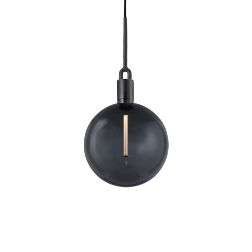 Buster and Punch - Forked Globe Groot Hanglamp gerookt - KOOT