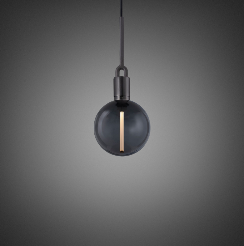 Buster and Punch - Forked Globe Medium Hanglamp gerookt - KOOT