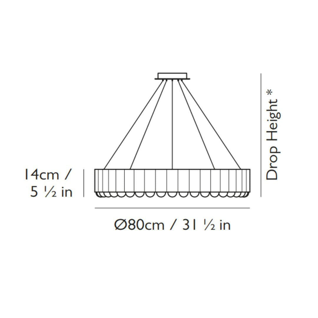 Lee Broom - Carousel Medium Hanglamp