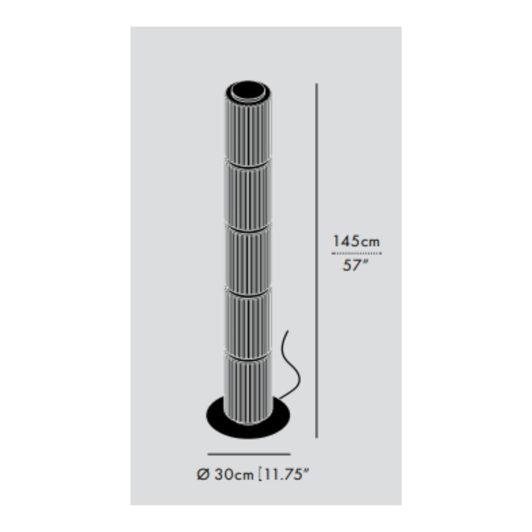 A-N-D - Column LED 175 5 units Vloerlamp