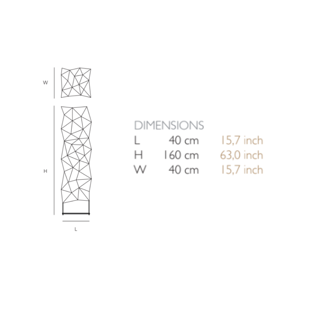 Quasar - Cosmos 160 Vloerlamp