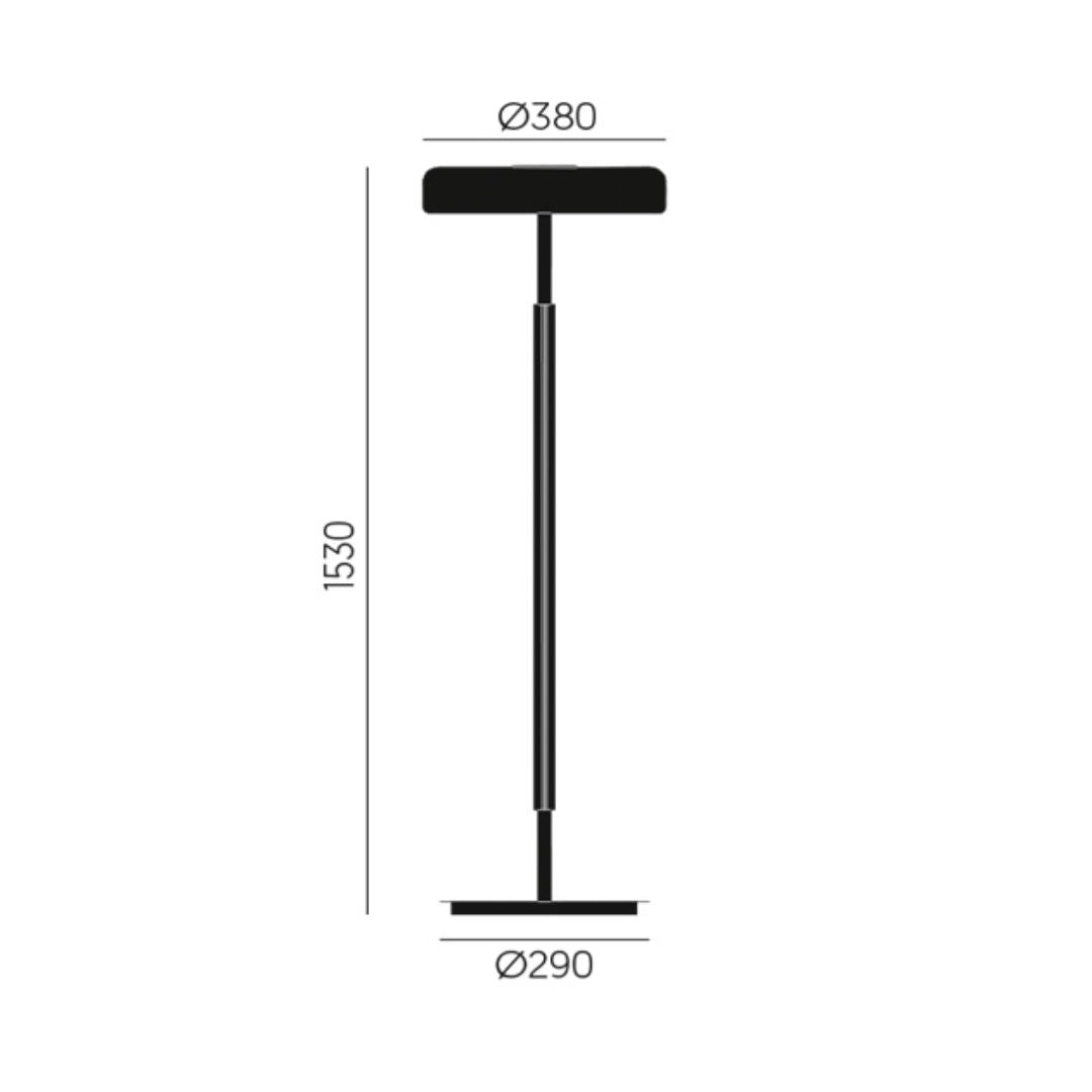 Artinox - Ribb CP-1084 Vloerlamp