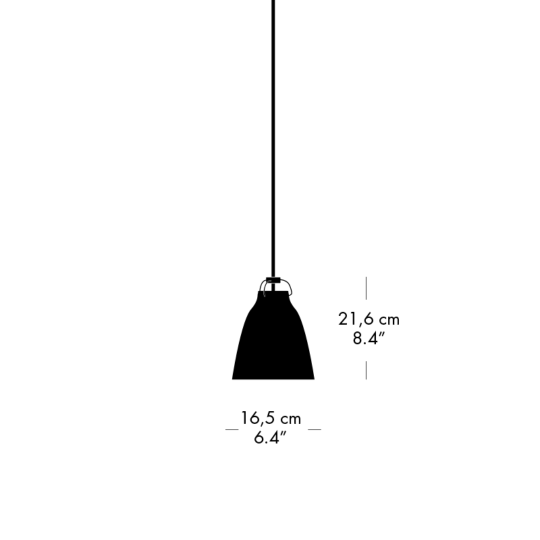 Fritz Hansen - Caravaggio Mat P1 hanglamp