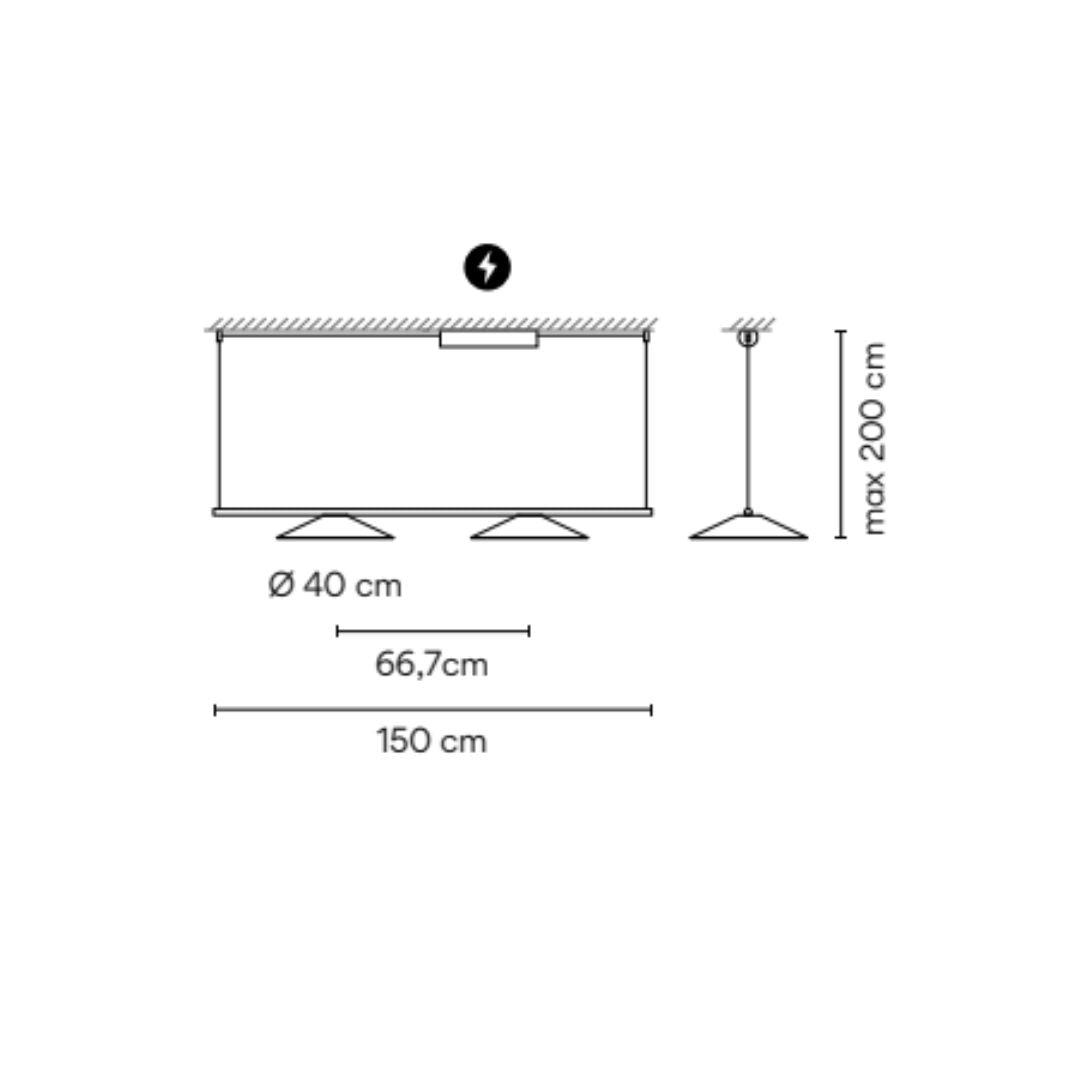 Vibia - Circus Solo 0196 Hanglamp