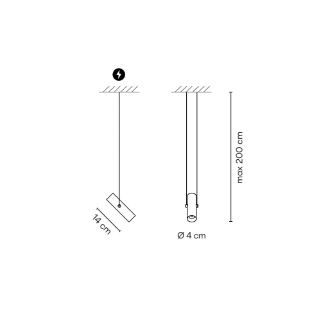 Vibia - Circus Solo 0177 Medium Hanglamp