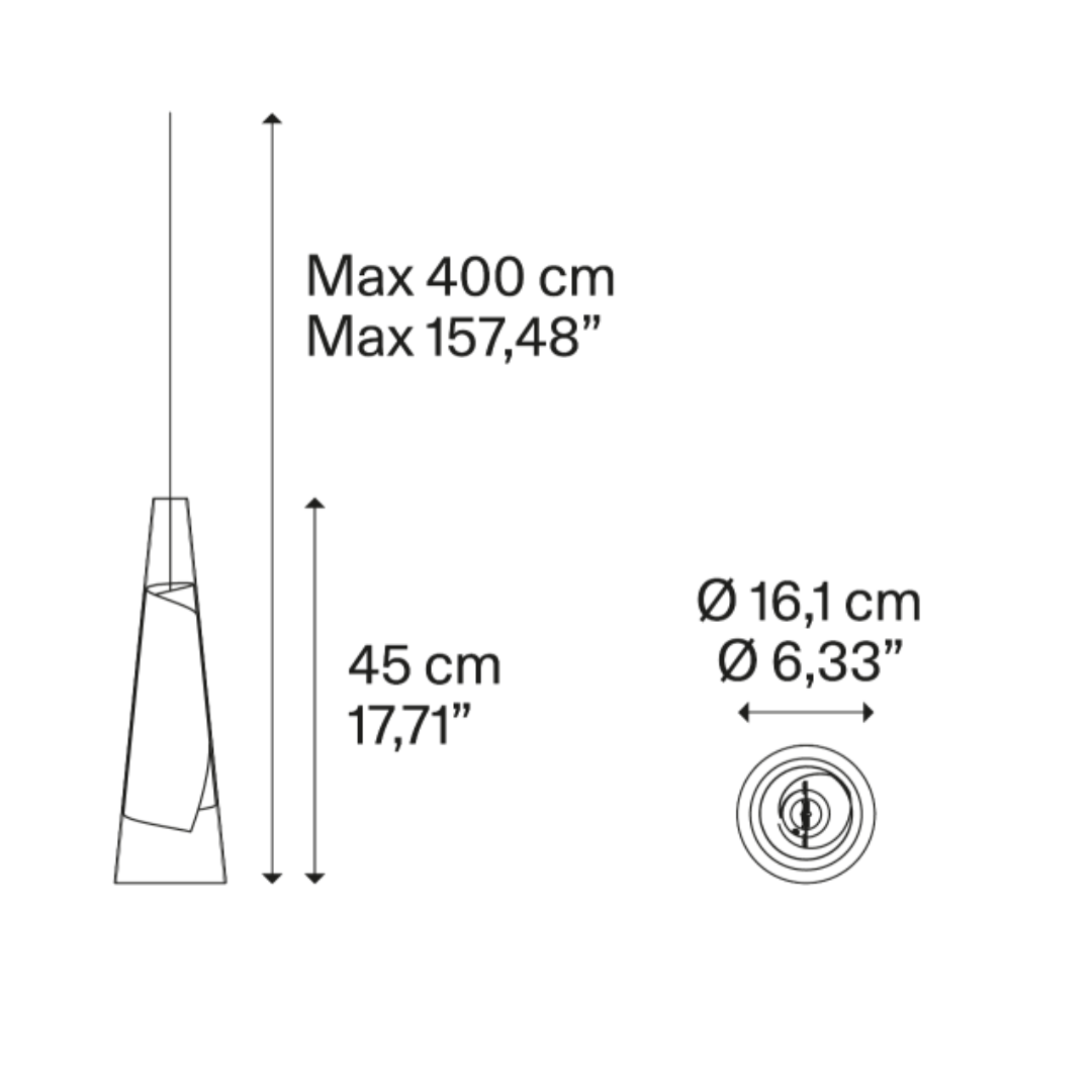 Lodes - Cone of Light Klein Hanglamp