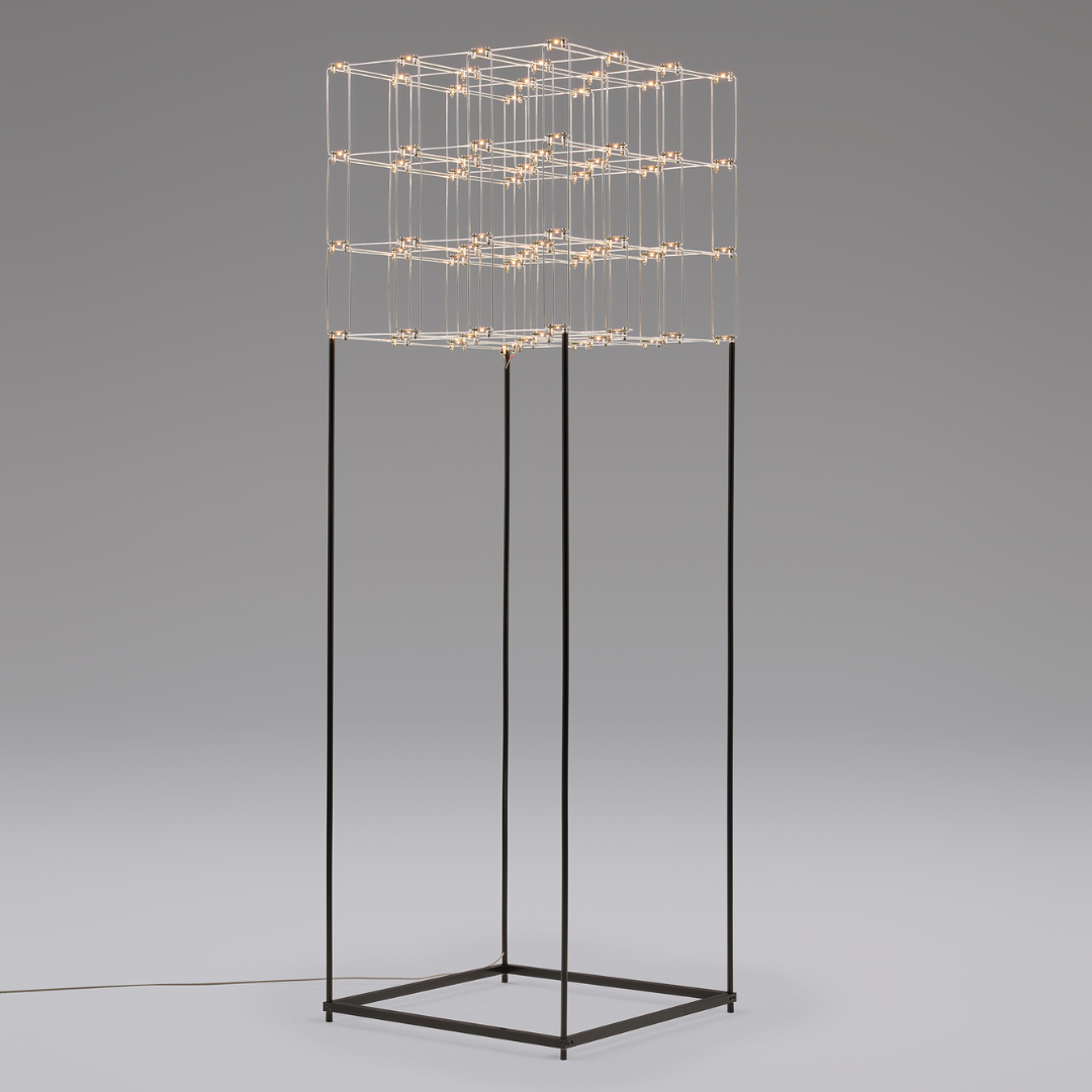 Quasar - Cosmos Vierkant 1 Vloerlamp