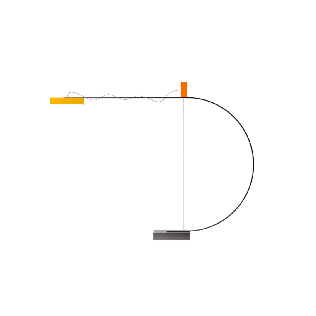 Nemo - Cupido Oranje/Geel Tafellamp