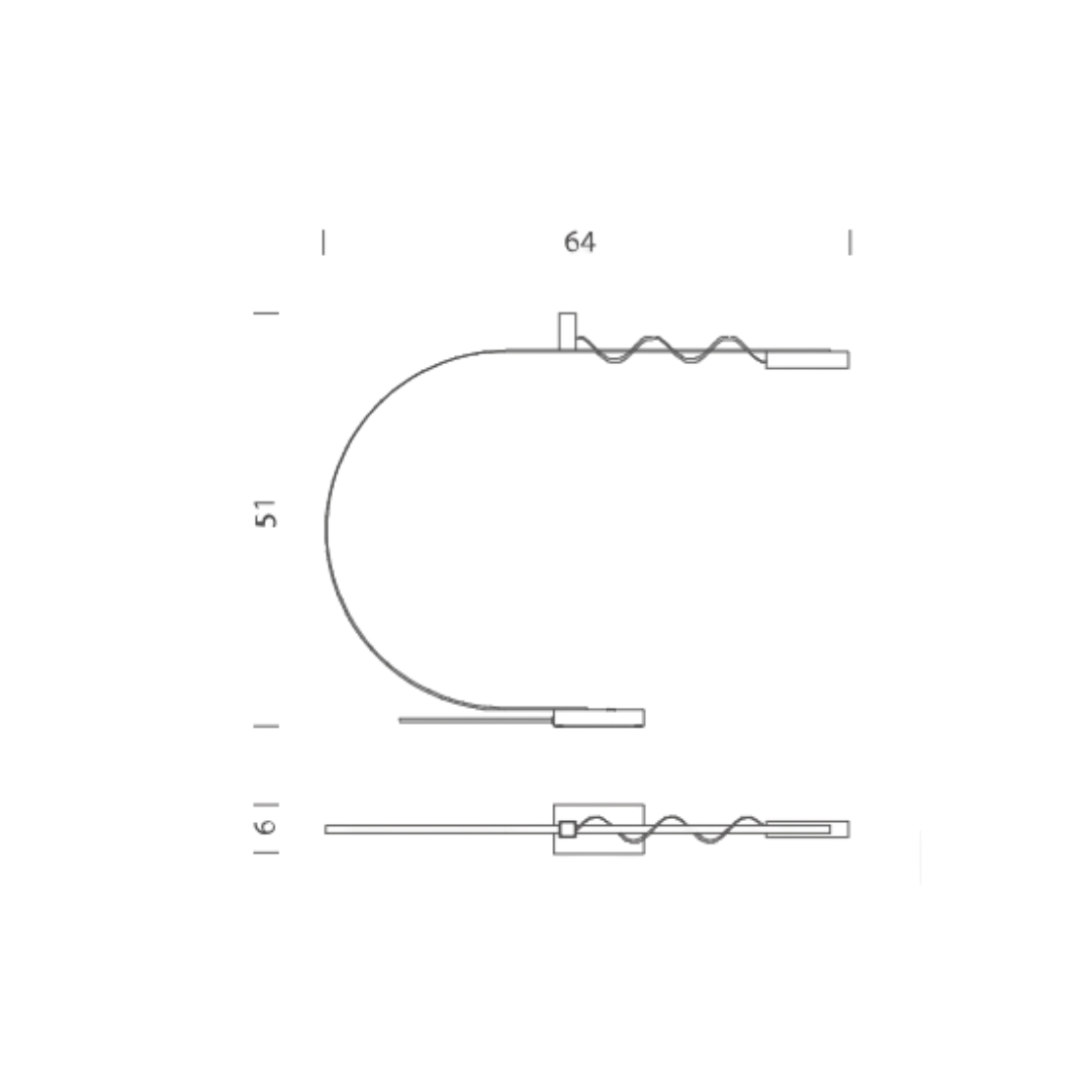 Nemo - Cupido Oranje/Geel Tafellamp