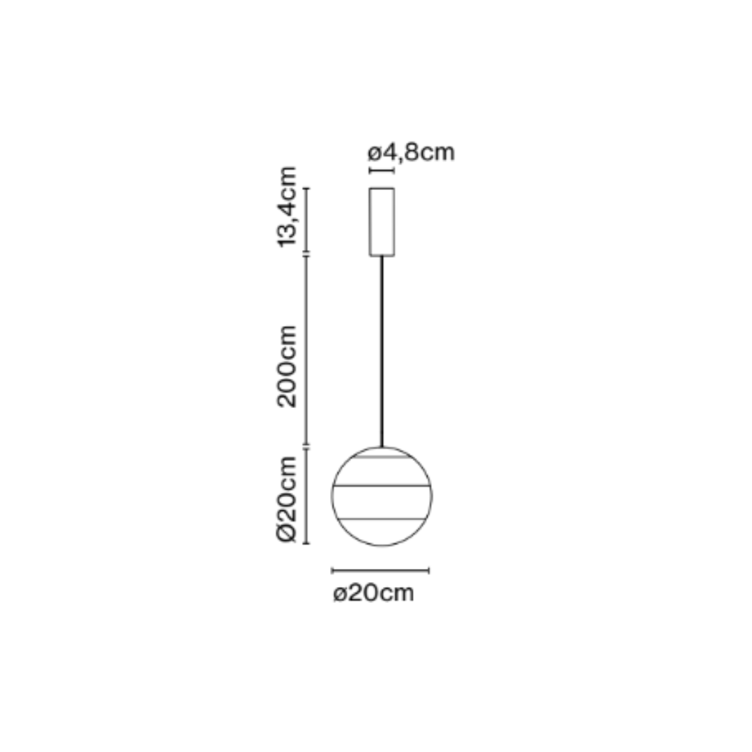 Marset - Dipping Light 20 LED Hanglamp