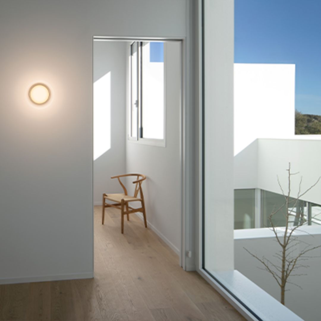 Vibia - Dots Glass 4680 Wit Wandlamp