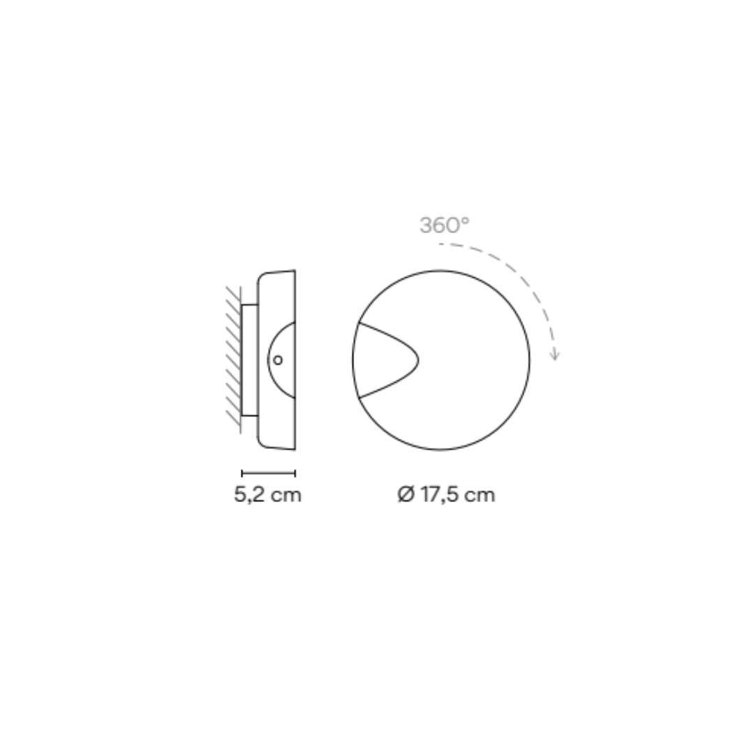 Vibia - Dots 4660 Wandlamp