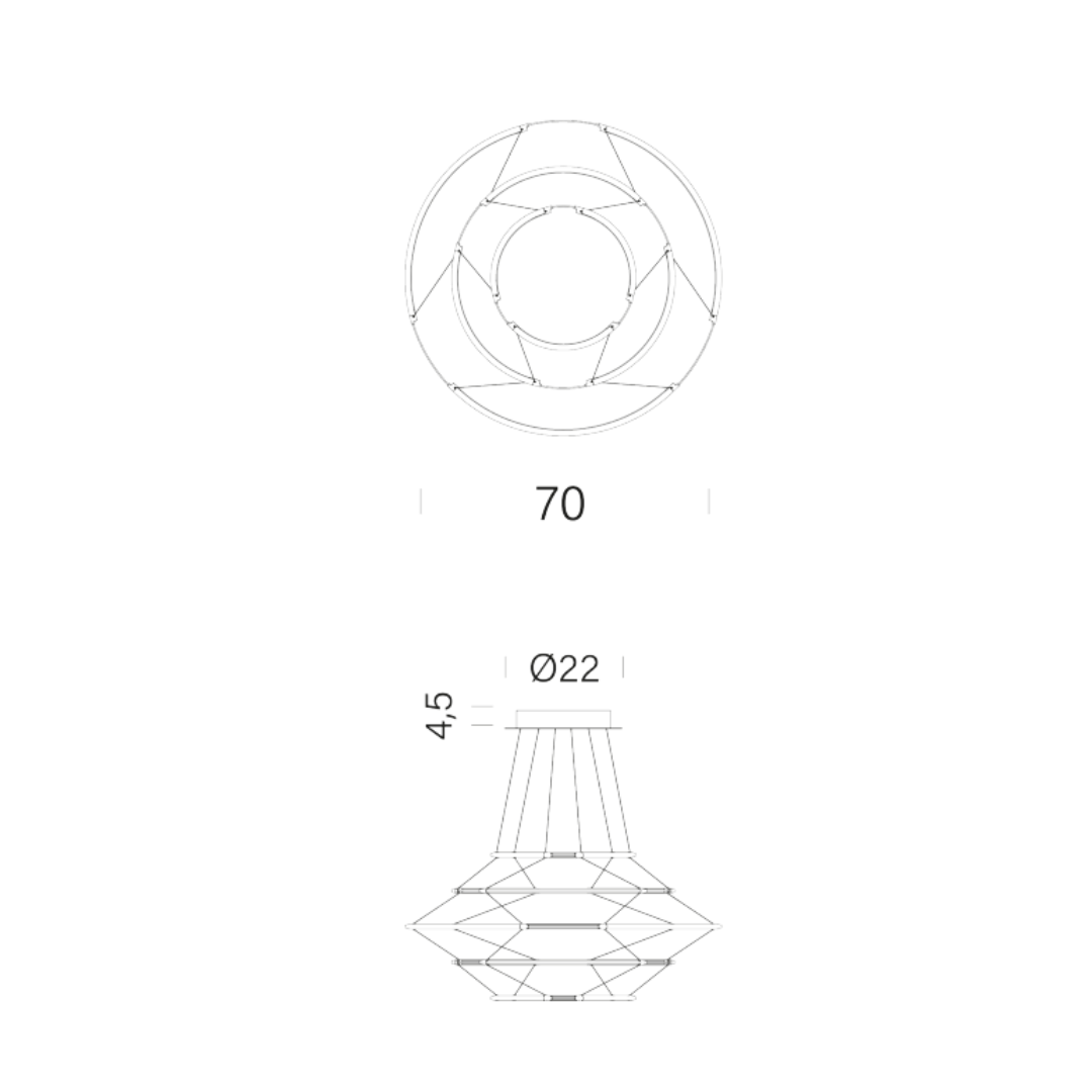 Nemo - Drop 5 Hanglamp