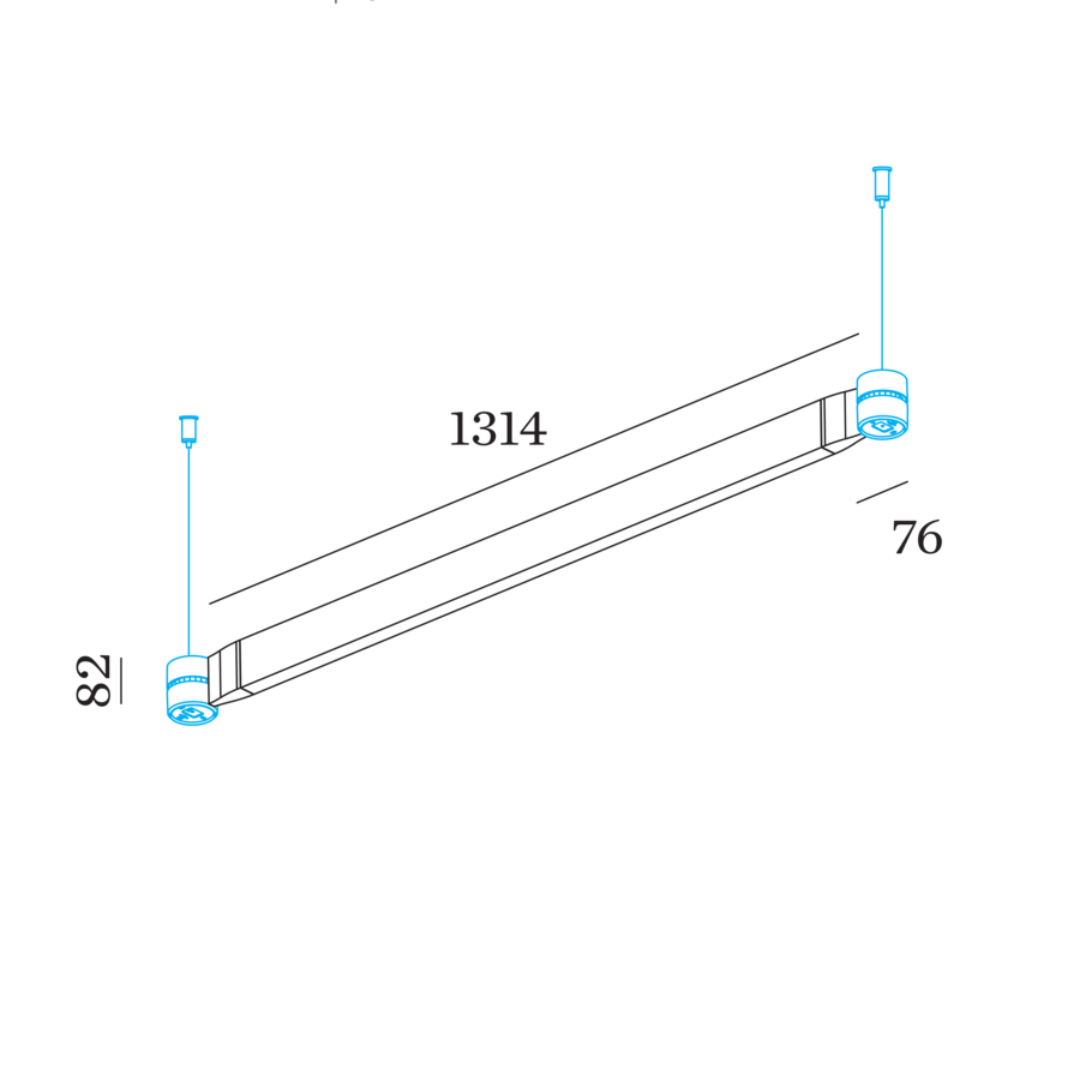 Wever & Ducre - Ello System 1.0 Plafondlamp / Wandlamp