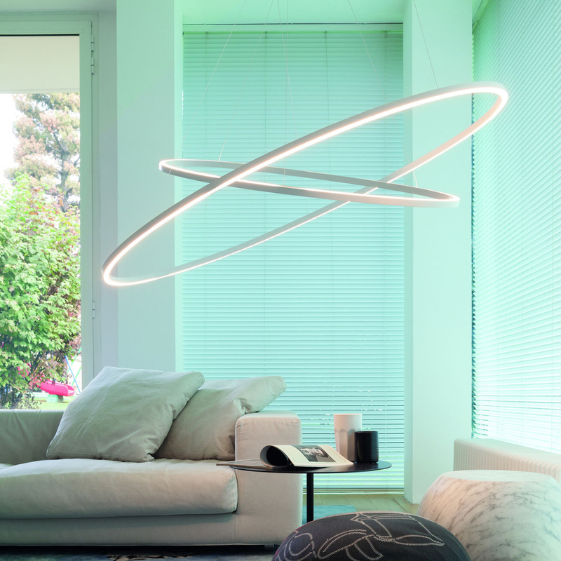 Nemo - Ellisse Double Mega 2700K Hanglamp