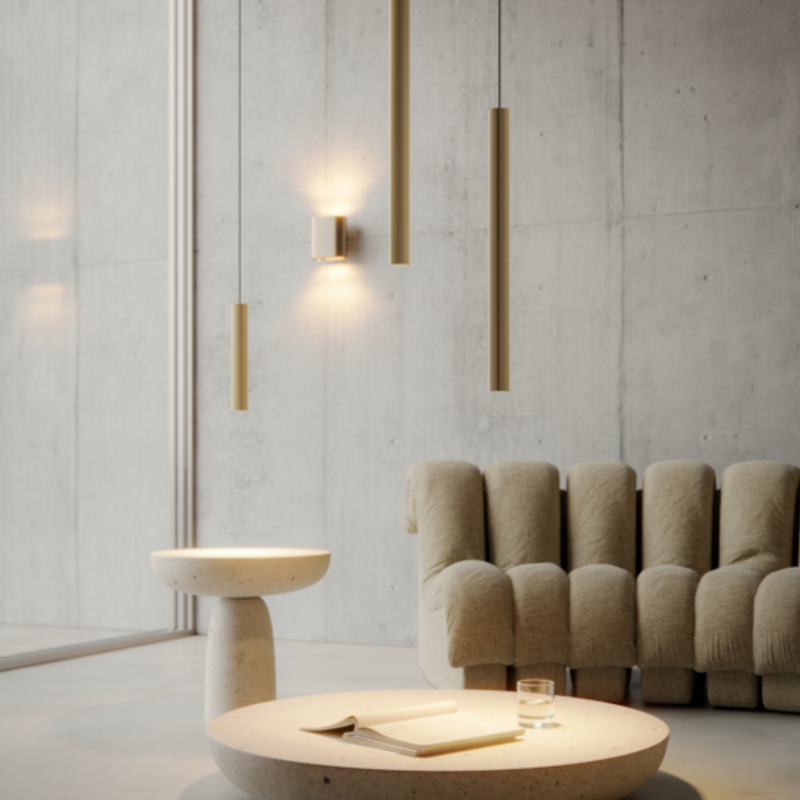 Modular - Extruded Stripped Suspended 46 600 1x Hanglamp